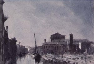 La Sacca Della Misericordia, Venezia da George Price Boyce