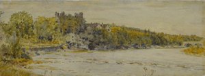 Il Tyne a Bywell, Northumberland da George Price Boyce
