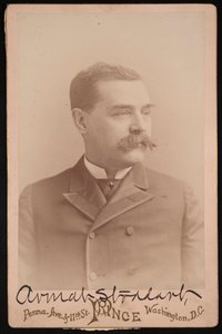 Ritratto di Armat Stoddart, 1842-1910, prima del 1892 da George Prince