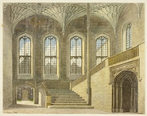 Ingresso principale, Christchurch, Oxford da George Pyne