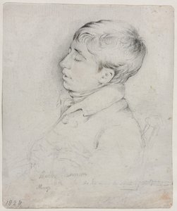 Ritratto di Welby Sherman addormentato su una sedia da George Richmond