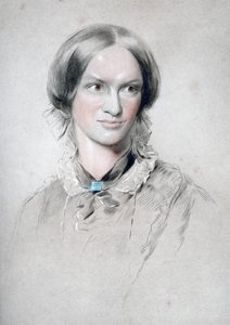 Charlotte Brontë, romanziera inglese, 1850