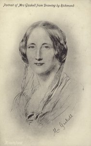 Mrs Gaskell (1810-1865), romanziera e scrittrice di racconti inglese da George Richmond