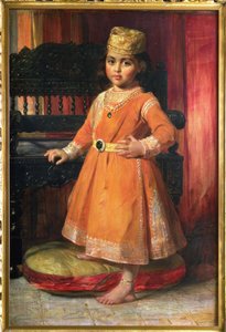 Ritratto del Principe Alberto, Figlio Maggiore del Maharaja Duleep Singh da George Richmond