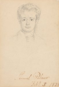 Ritratto di Samuel Palmer, 5 febbraio 1828 da George Richmond