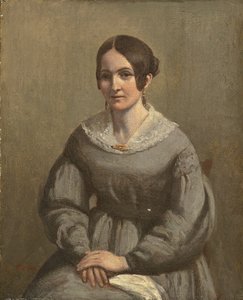 Ritratto di una Giovane Donna da George Richmond