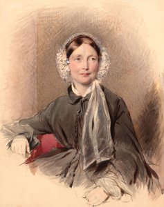 Ritratto di una donna sconosciuta da George Richmond