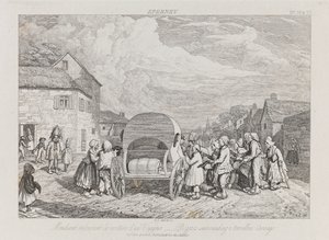 Mendicanti, Eperney, c.1821 da George Robert Lewis