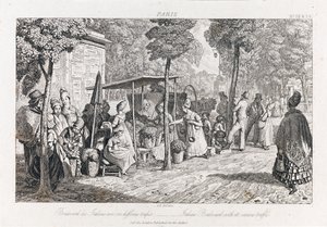 Boulevard Des Italiens, c.1821 da George Robert Lewis