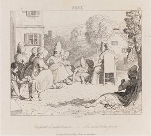 Gruppo Laborioso, Toul, c.1821 da George Robert Lewis
