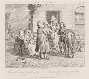 Itinerante, Vitry Sur Marne, c.1821 da George Robert Lewis