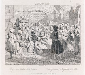 Contadini che Vendono, Strasburgo, c.1821