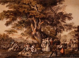 Estate: Tosatura delle pecore, c.1780