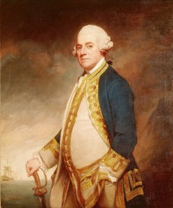 Ammiraglio Sir Charles Hardy (circa 1716-1780)