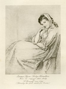 Emma Lady Hamilton da George Romney