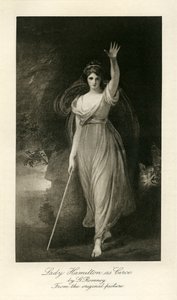 Emma Lady Hamilton da George Romney