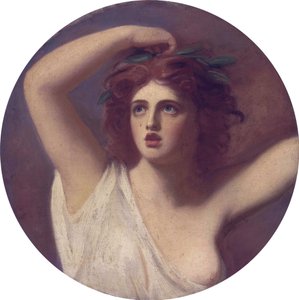 Emma, Lady Hamilton come Cassandra da George Romney