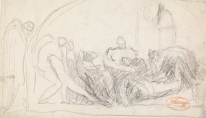 Studio di composizione di figure 22