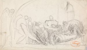 Figura Studio di composizione 22 da George Romney