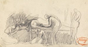Figura Studio di composizione 23 da George Romney