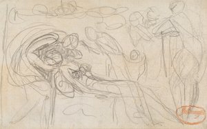 Figura Studio di composizione 49 da George Romney