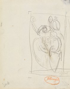 Figura Studio di composizione 9 da George Romney