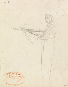 Studio di figura dodici da George Romney