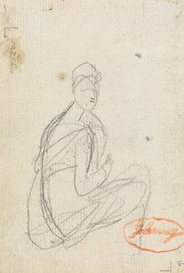 Studio di figura di donna