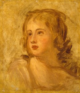 Testa di una donna da George Romney