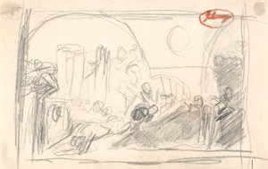 Howard in visita a un carcere da George Romney