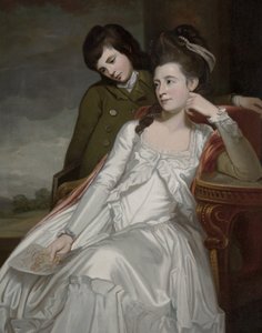 Jane, Duchessa di Gordon e suo Figlio, George da George Romney