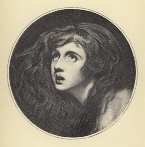 Lady Hamilton come Miranda da George Romney