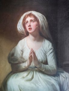 Lady Hamilton in preghiera