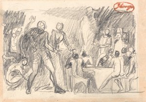 MacBeth: scena del banchetto da George Romney