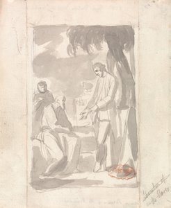 Maggiore Pierson e il Brahmano da George Romney
