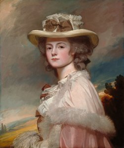 Signora Davies Davenport da George Romney