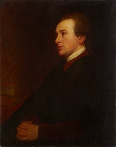 Ritratto di un giovane alla scrivania da George Romney