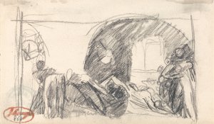 Prison Scene da George Romney