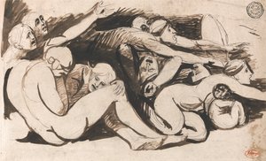 Prison Scene da George Romney