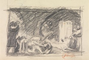 Prison Scene da George Romney