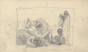 Disegno del taccuino da George Romney
