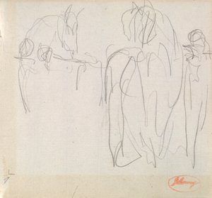 Studi sui cavalli da George Romney