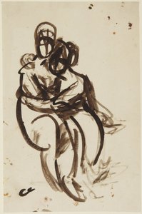 Studio per il ritratto delle sorelle Milner da George Romney