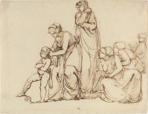 Il Bendaggio di Cupido da George Romney