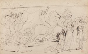 La distruzione dei figli di Niobe da George Romney
