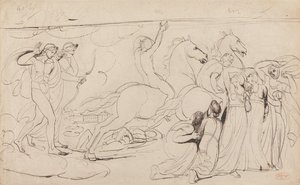 La distruzione dei figli di Niobe da George Romney