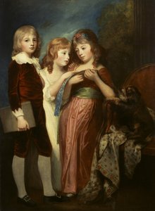 I Bambini Hartley, 1781-83 da George Romney