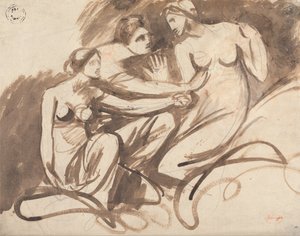 Tre giovani streghe da George Romney