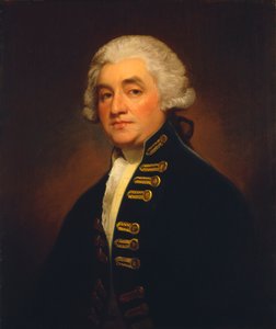 Vice-Ammiraglio Sir Joshua Rowley (1734-1790) da George Romney