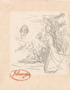 Giovane donna, forse in fuga da George Romney